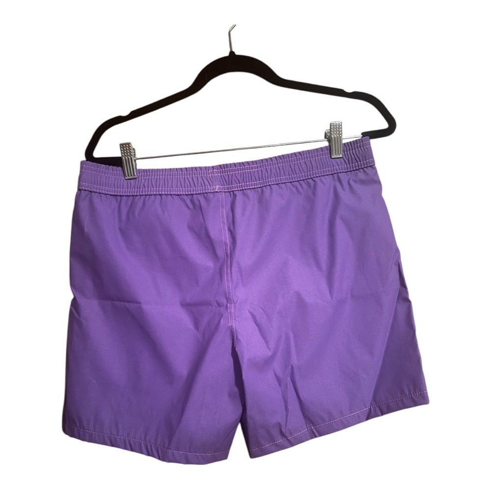 Purple‎ Women's swim Shorts with Pink Drawstring - Picture 3 of 3